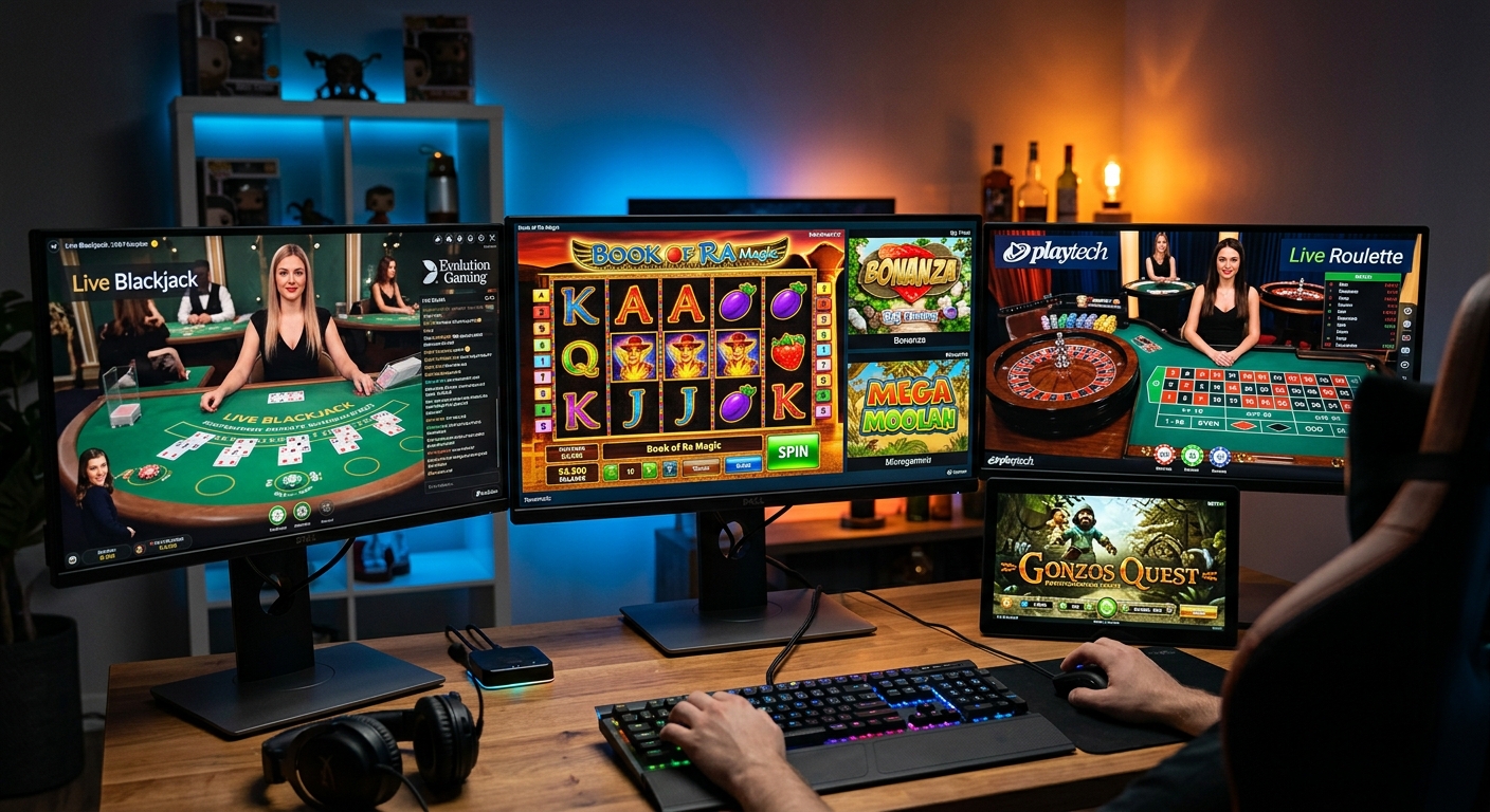 Varietà di giochi e software provider - casino online inglesi